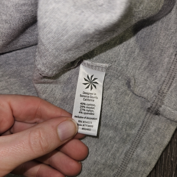 Athleta Long sleeve grey dress - Picture 5 of 8